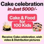 Cake & Food for 100 kids: Grand Party celebration