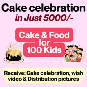 Cake & Food for 100 kids: Grand Party celebration