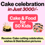 Cake & Food for 50 kids: Party celebration