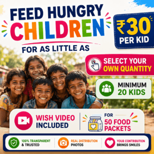 Feed Children @ 30/- per kid