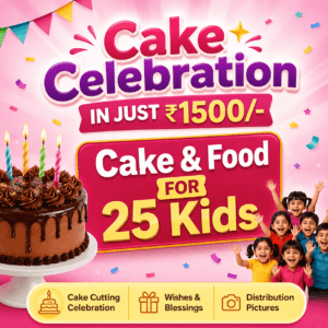 Cake & Food for 25 kids: Party celebration
