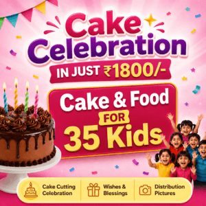Cake & Food for 35 kids: Party celebration